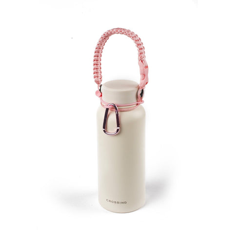 Crossing Paracord Bottle Carrier Strap with Carabiner